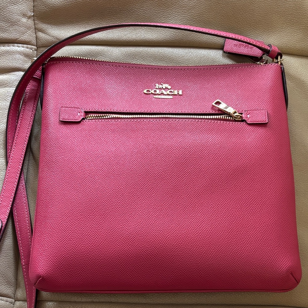 Coach Fuchsia Crossbody Bag